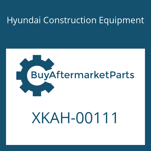 XKAH-00111 Hyundai Construction Equipment SEAL KIT