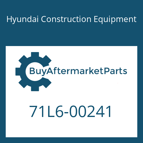 71L6-00241 Hyundai Construction Equipment COVER-SIDE LH