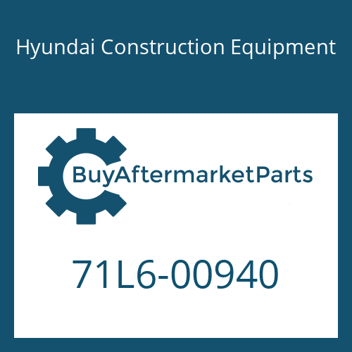 71L6-00940 Hyundai Construction Equipment SPONGE - RH