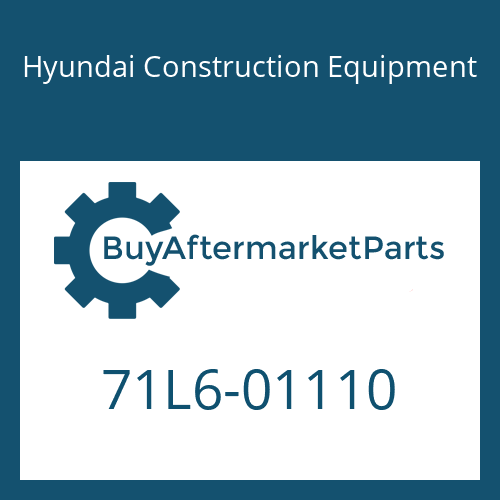 71L6-01110 Hyundai Construction Equipment SPONGE