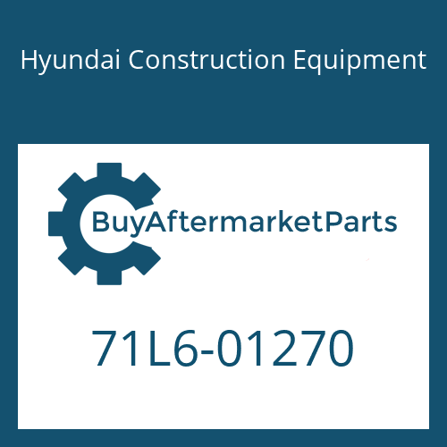 71L6-01270 Hyundai Construction Equipment SPONGE-RH