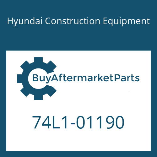 74L1-01190 Hyundai Construction Equipment SPONGE