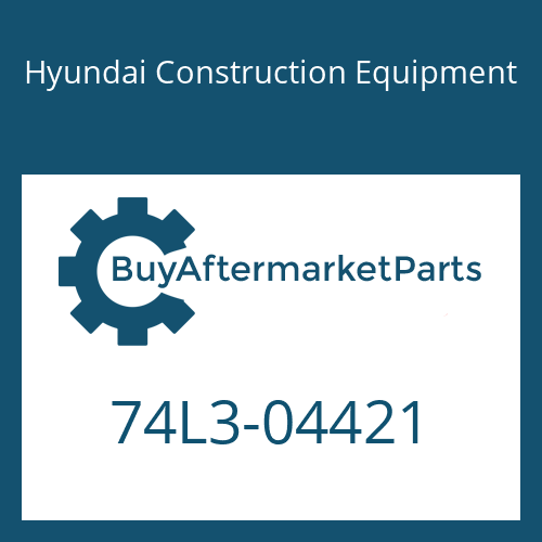 74L3-04421 Hyundai Construction Equipment STAY ASSY