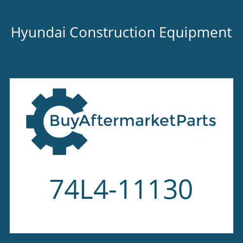 74L4-11130 Hyundai Construction Equipment SPONGE