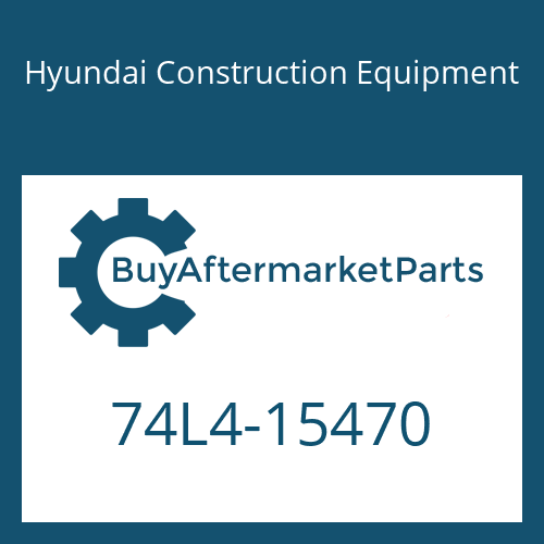 74L4-15470 Hyundai Construction Equipment SPONGE