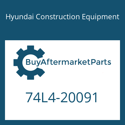 74L4-20091 Hyundai Construction Equipment PLATE-GUARD