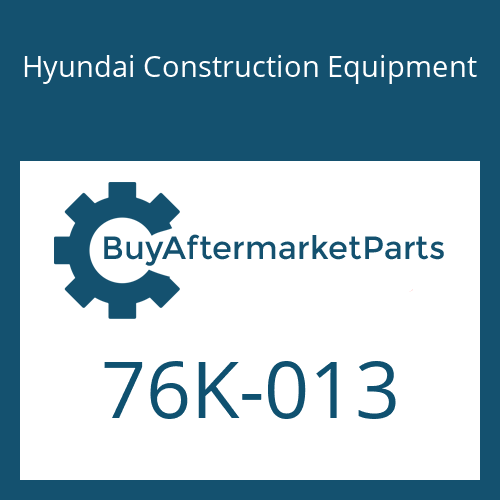 76K-013 Hyundai Construction Equipment O-RING