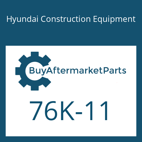 76K-11 Hyundai Construction Equipment O-RING