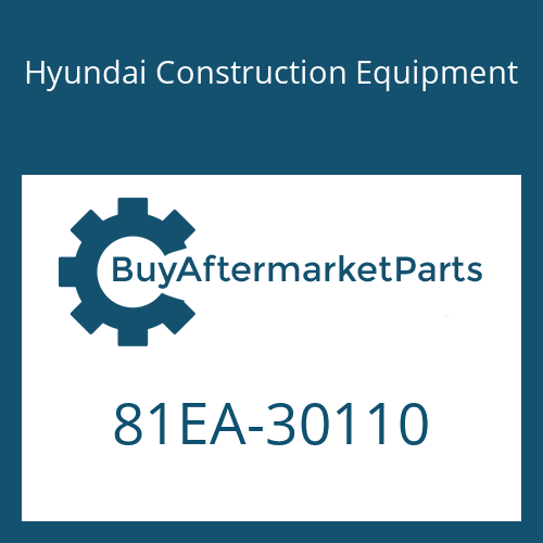 81EA-30110 Hyundai Construction Equipment GUARD-TRANSMISSION