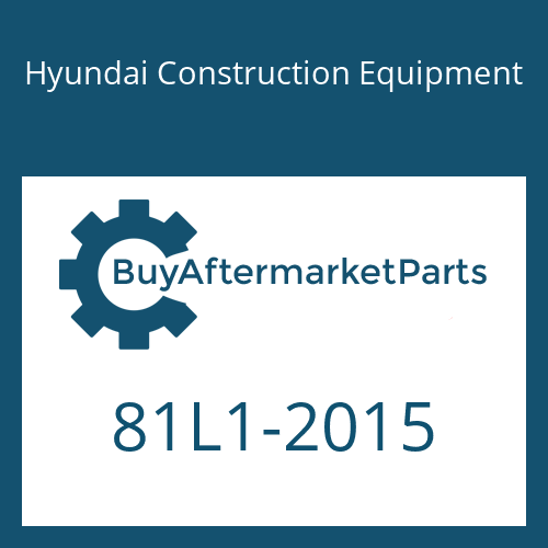81L1-2015 Hyundai Construction Equipment RODEND