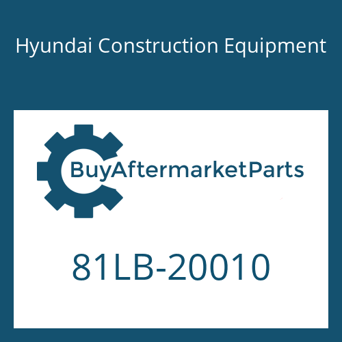 81LB-20010 Hyundai Construction Equipment AXLE ASSY-REAR