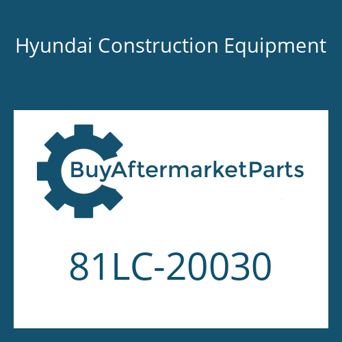 81LC-20030 Hyundai Construction Equipment SUPPORT ASSY-FRONT