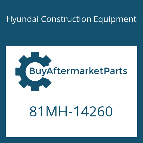 81MH-14260 Hyundai Construction Equipment O-RING