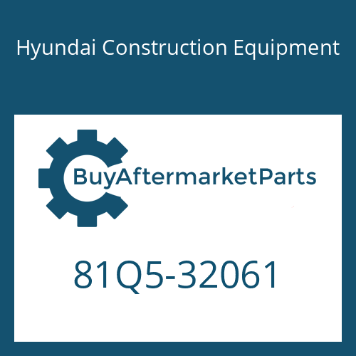 81Q5-32061 Hyundai Construction Equipment BRACKET