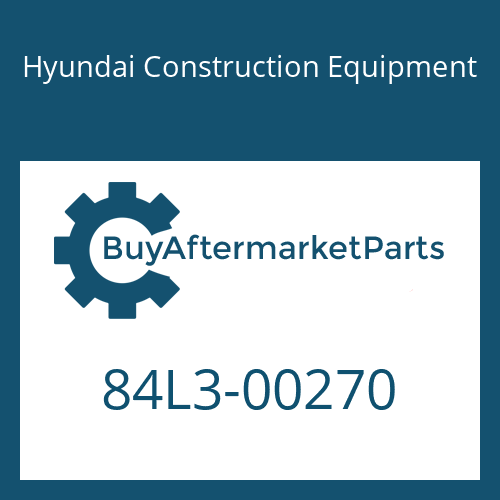 84L3-00270 Hyundai Construction Equipment SHAFT-DRIVE FR