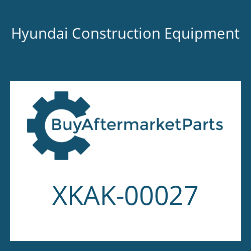 XKAK-00027 Hyundai Construction Equipment SPRING