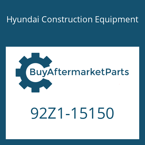 92Z1-15150 Hyundai Construction Equipment DECAL-MODEL NAME