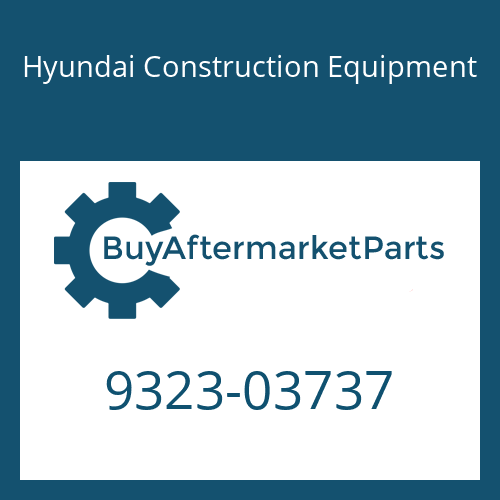 9323-03737 Hyundai Construction Equipment PIN-SPILT