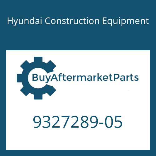 9327289-05 Hyundai Construction Equipment BOLT-BUTTON HEAD