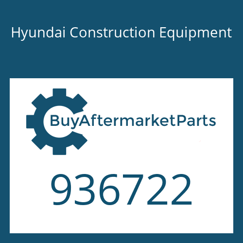 936722 Hyundai Construction Equipment VALVE-RELIEF M.C.V