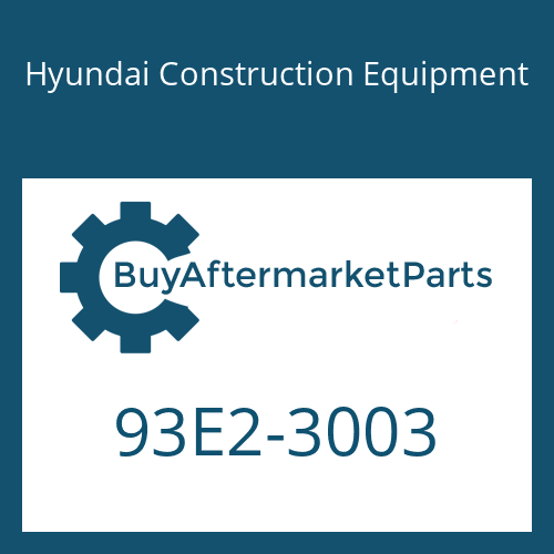93E2-3003 Hyundai Construction Equipment OPERATORS MANUAL(R280LC)