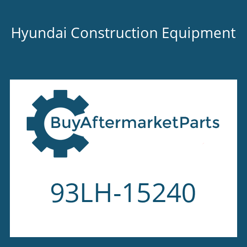 93LH-15240 Hyundai Construction Equipment DECAL-COWL/RH