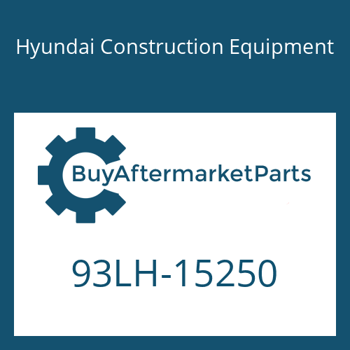 93LH-15250 Hyundai Construction Equipment DECAL-CASE LOGO/RH