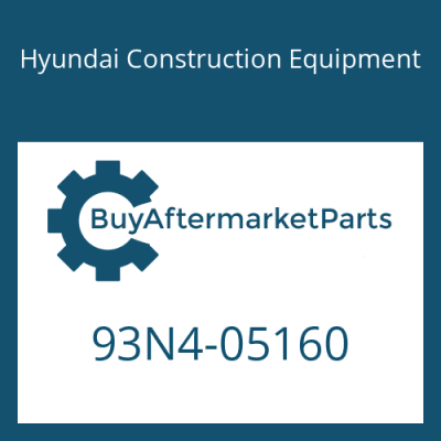 93N4-05160 Hyundai Construction Equipment DECAL-LIFT CHART