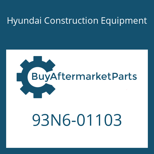 93N6-01103 Hyundai Construction Equipment DECAL KIT-B