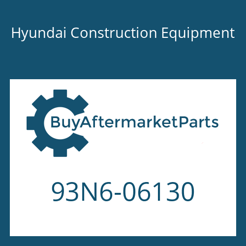 93N6-06130 Hyundai Construction Equipment DECAL-LIFT CHART