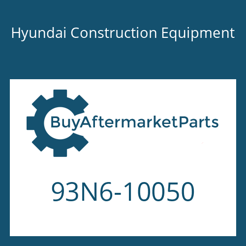 93N6-10050 Hyundai Construction Equipment DECAL-MODEL NAME