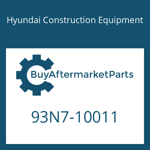 93N7-10011 Hyundai Construction Equipment DECAL-MODEL NAME