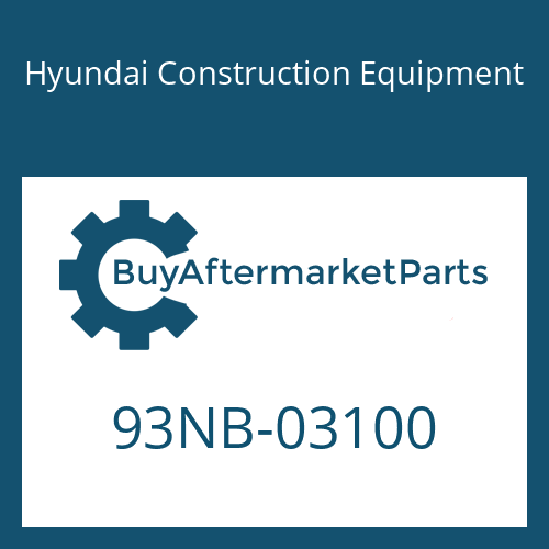 93NB-03100 Hyundai Construction Equipment DECAL KIT-LIFT CHART