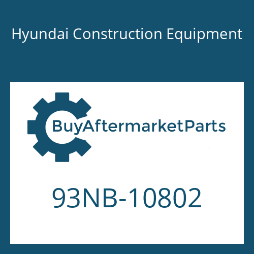 93NB-10802 Hyundai Construction Equipment DECAL-SERVICE,EMISS