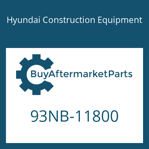 93NB-11800 Hyundai Construction Equipment DECAL-SERVICE,EMISS