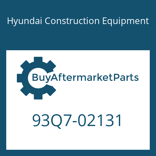 93Q7-02131 Hyundai Construction Equipment LIFTING CHART
