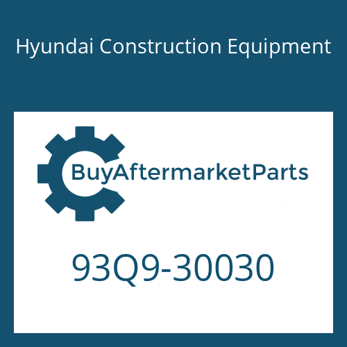 93Q9-30030 Hyundai Construction Equipment CATALOG-PARTS