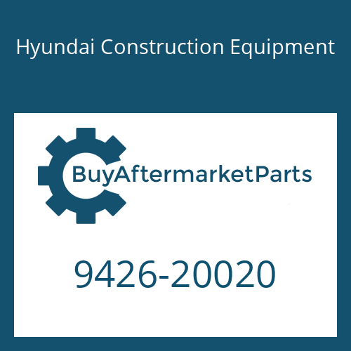 9426-20020 Hyundai Construction Equipment WASHER