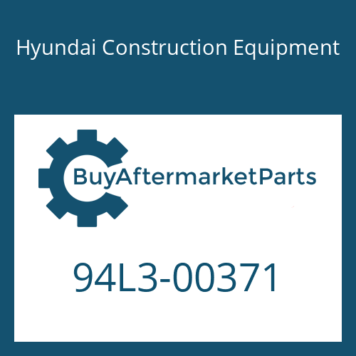 94L3-00371 Hyundai Construction Equipment DECAL-B