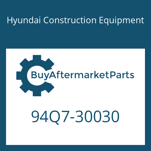 94Q7-30030 Hyundai Construction Equipment CATALOG-PARTS EXPORT