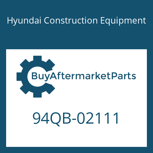 94QB-02111 Hyundai Construction Equipment DECAL-LIFTING CHART