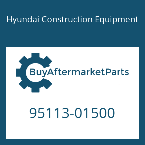 95113-01500 Hyundai Construction Equipment O-RING