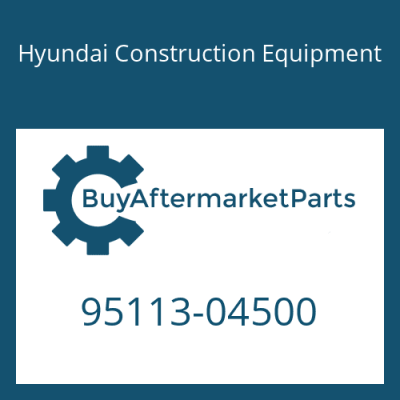 95113-04500 Hyundai Construction Equipment O-RING