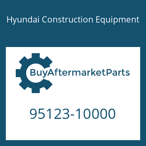 95123-10000 Hyundai Construction Equipment O-RING