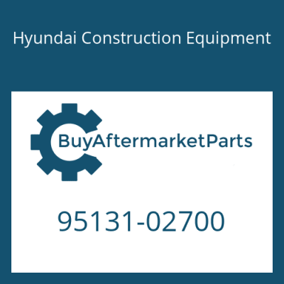 95131-02700 Hyundai Construction Equipment O-RING