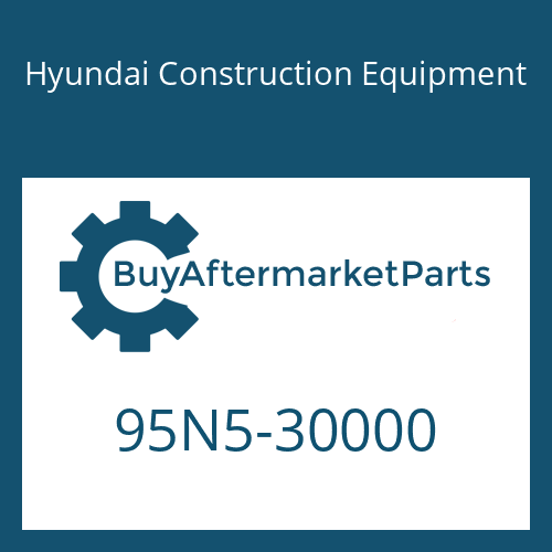 95N5-30000 Hyundai Construction Equipment PARTS MANUAL