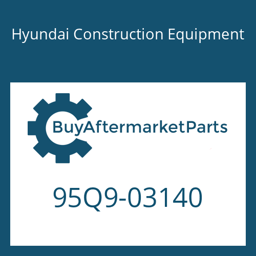 95Q9-03140 Hyundai Construction Equipment LIFTING CHART