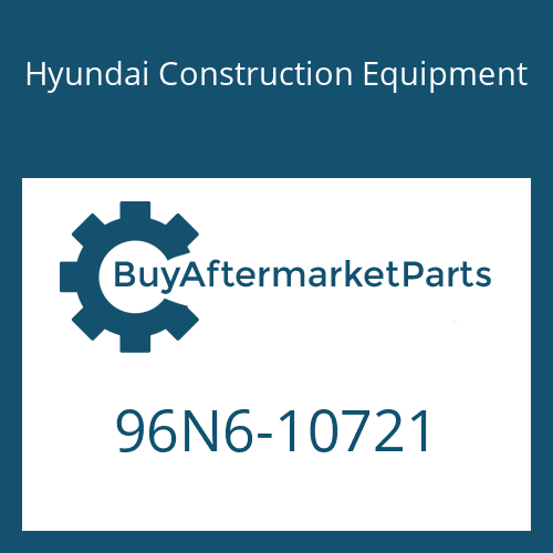 96N6-10721 Hyundai Construction Equipment DECAL-SPECIFICATIONS