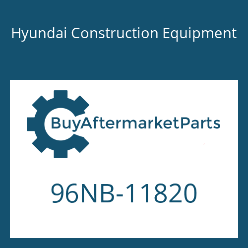 96NB-11820 Hyundai Construction Equipment DECAL-SPECIFICATION