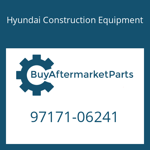 97171-06241 Hyundai Construction Equipment PLUG